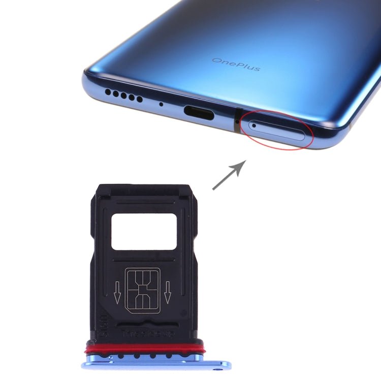 For OnePlus 7 Pro SIM Card Tray + SIM Card Tray - ORIWHIZ