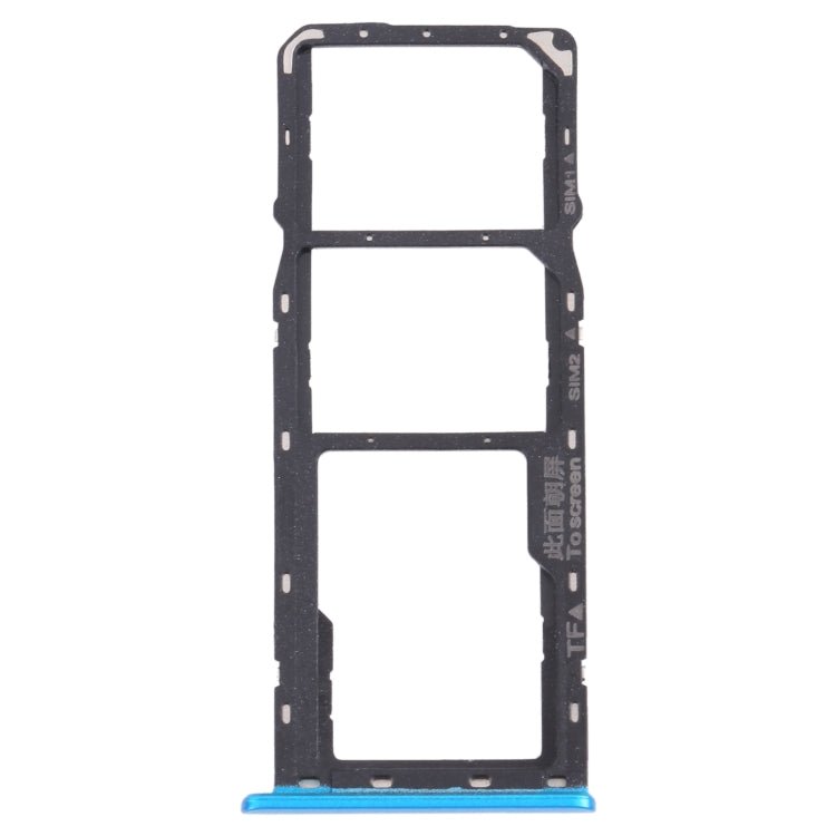 For OPPO A12 CPH2083, CPH2077 SIM Card Tray + SIM Card Tray + Micro SD Card Tray, For OPPO A12 - ORIWHIZ