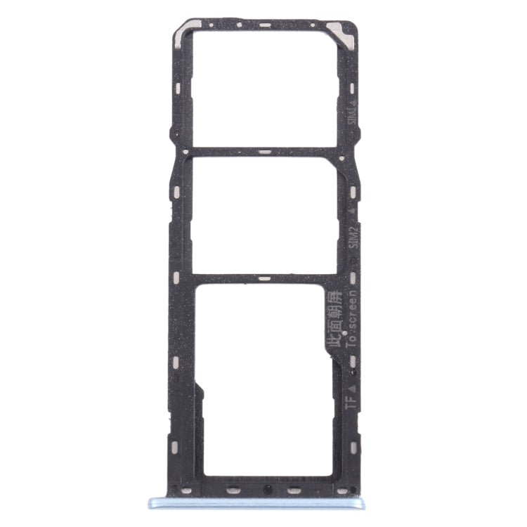 For OPPO A15 CPH2185 SIM Card Tray + SIM Card Tray + Micro SD Card Tray, For OPPO A15 - ORIWHIZ