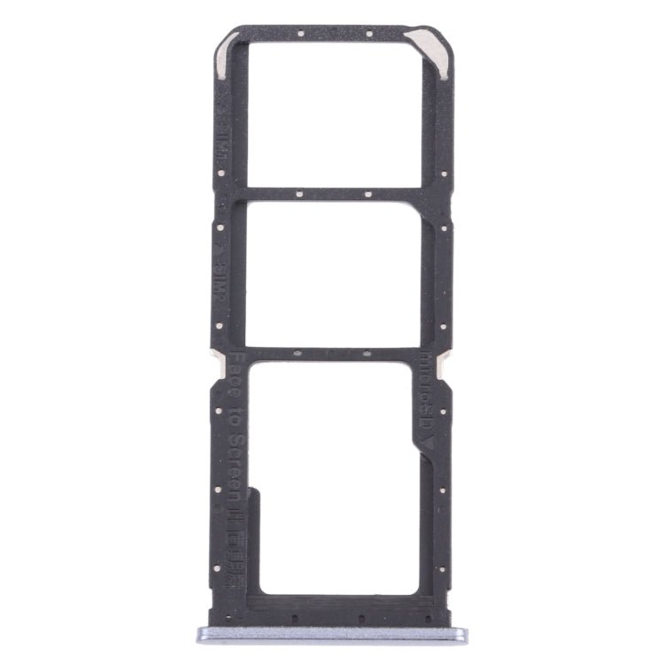 For OPPO A55 PEMM00, PEMM20, PEMT00, PEMT20 SIM Card Tray + SIM Card Tray + Micro SD Card Tray, For OPPO A55 - ORIWHIZ