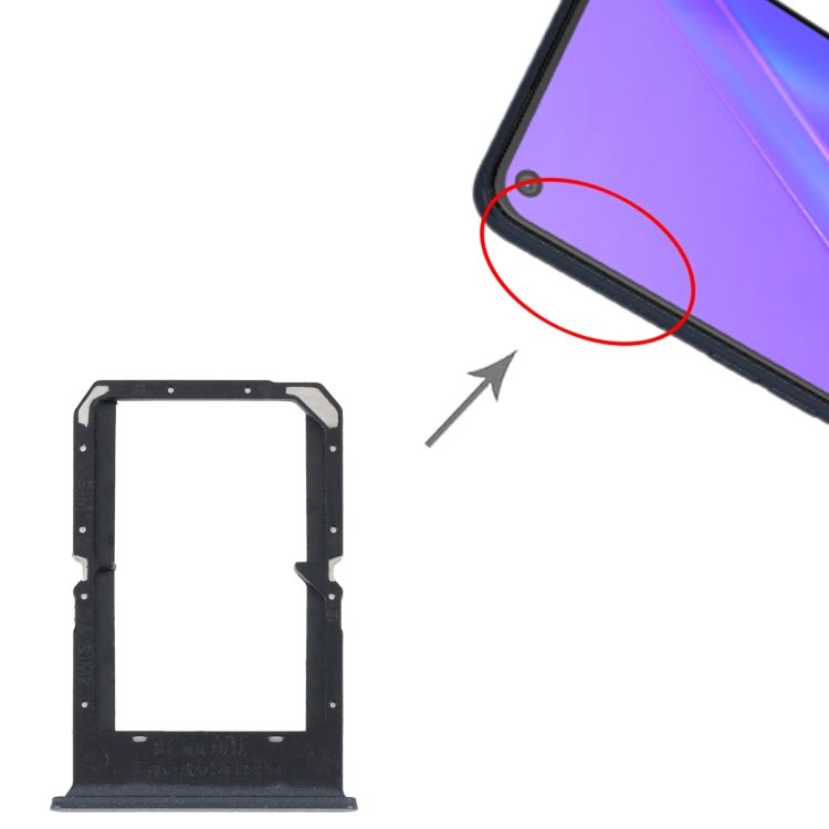 For OPPO A72 4G / A92 4G SIM Card Tray + SIM Card Tray, For OPPO A72 4G / A92 4G - ORIWHIZ