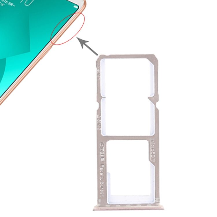 For OPPO A83 2 x SIM Card Tray + Micro SD Card Tray, For OPPO A83, OPPO A83 - ORIWHIZ