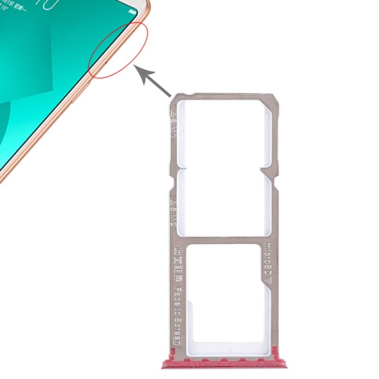For OPPO A83 2 x SIM Card Tray + Micro SD Card Tray, For OPPO A83, OPPO A83 - ORIWHIZ