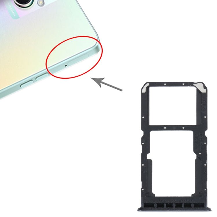 For OPPO A96 China SIM Card Tray + SIM / Micro SD Card Tray, For OPPO A96 China - ORIWHIZ