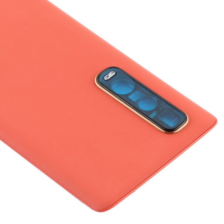 For OPPO Find X2 Pro CPH2025 PDEM30 Original Leather Material Battery Back Cover, For OPPO Find X2 Pro, For OPPO Find X2 Pro (Original) - ORIWHIZ