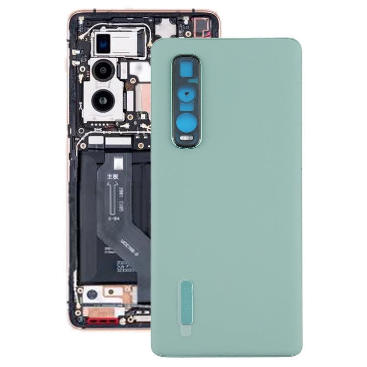 For OPPO Find X2 Pro CPH2025 PDEM30 Original Leather Material Battery Back Cover, For OPPO Find X2 Pro, For OPPO Find X2 Pro (Original) - ORIWHIZ