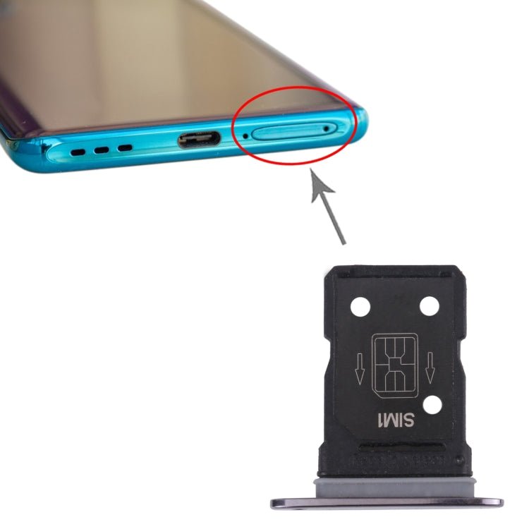 For OPPO Find X2 SIM Card Tray + SIM Card Tray, For OPPO Find X2 - ORIWHIZ