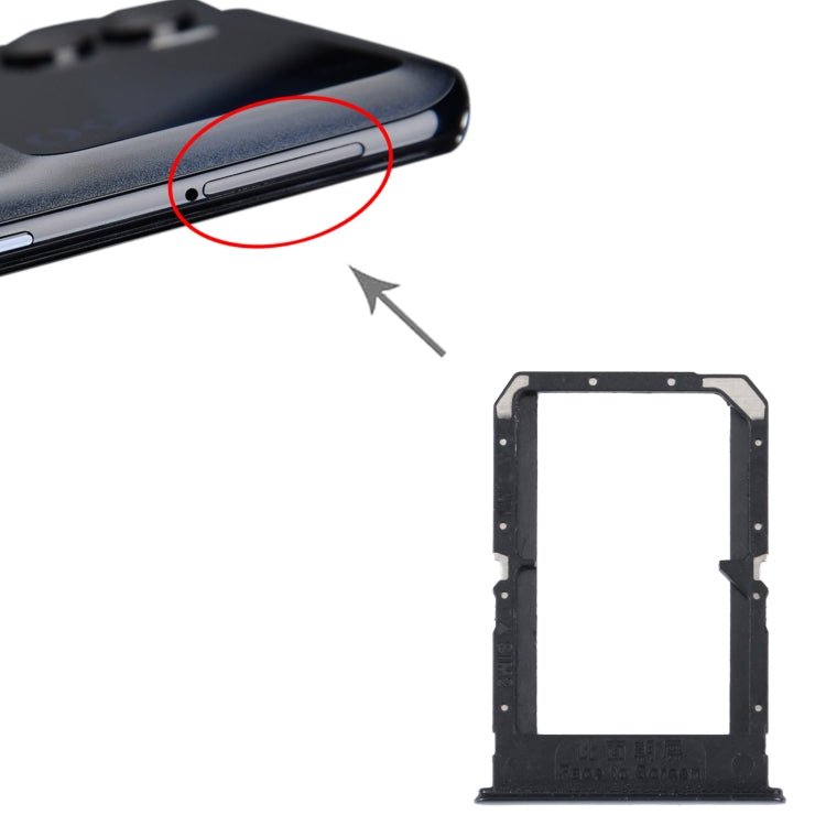 For OPPO K9 Pro SIM Card Tray + SIM Card Tray, For OPPO K9 Pro - ORIWHIZ