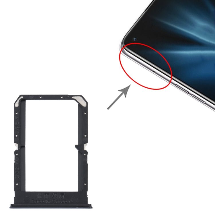 For OPPO K9 SIM Card Tray + SIM Card Tray, For OPPO K9 - ORIWHIZ