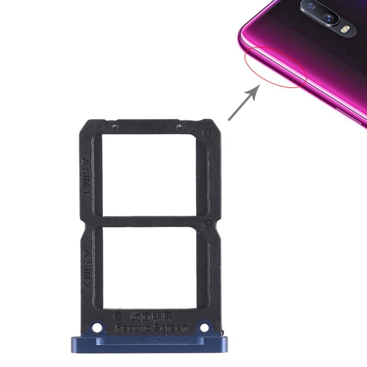 For OPPO R17 2 x SIM Card Tray, For OPPO R17 - ORIWHIZ