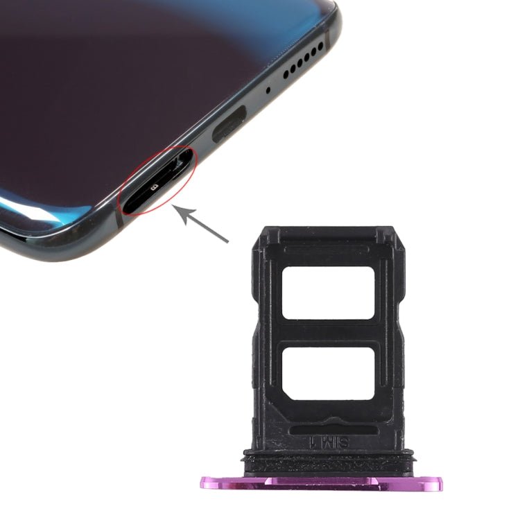For OPPO R17 Pro 2 x SIM Card Tray, For OPPO R17 Pro - ORIWHIZ