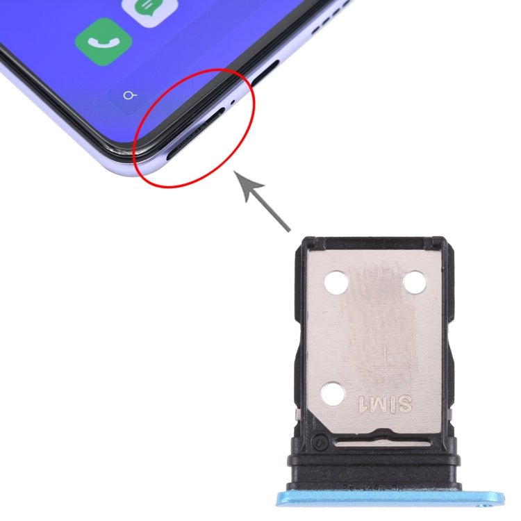 For OPPO Realme X7 Pro RMX2121 RMX2111 SIM Card Tray + SIM Card Tray, For OPPO Realme X7 Pro - ORIWHIZ