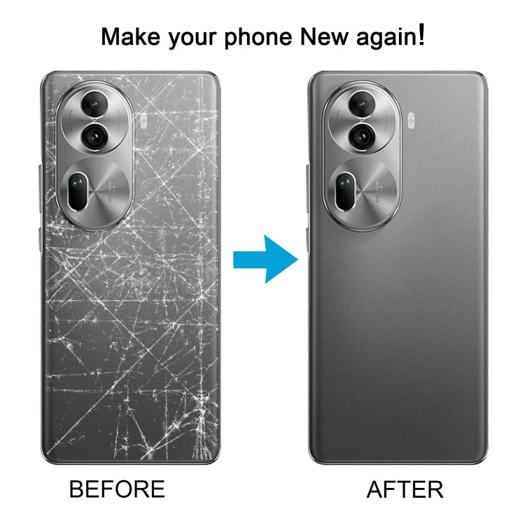 For OPPO Reno11 Pro Global Battery Back Cover with Camera Lens Cover, For OPPO Reno11 Pro Global(Original) - ORIWHIZ