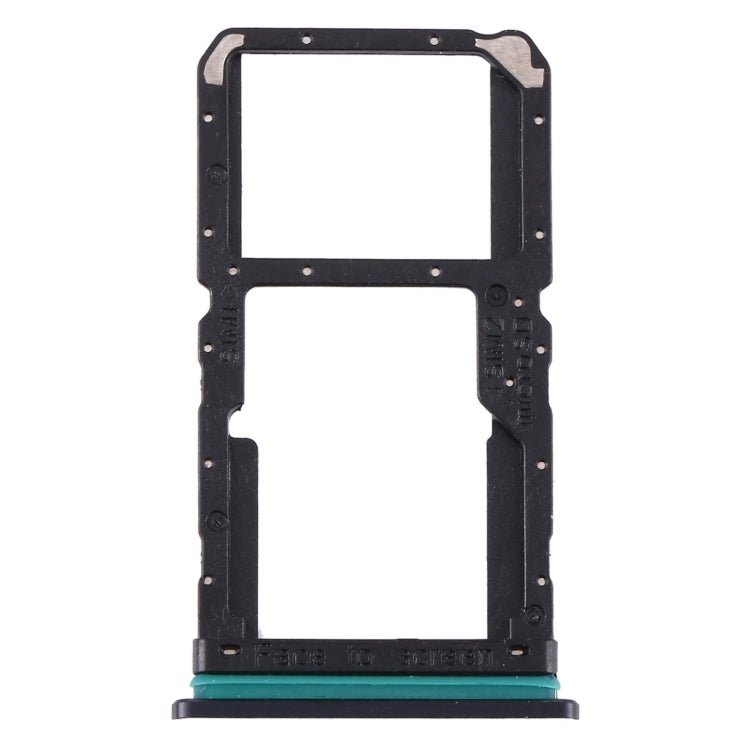 For OPPO Reno2 PCKM70 PCKT00 PCKM00 CPH1907 SIM Card Tray + SIM Card Tray / Micro SD Card Tray, For OPPO Reno2 - ORIWHIZ