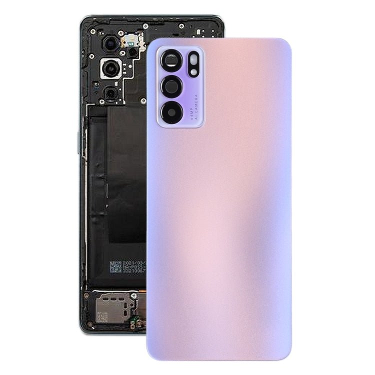 For OPPO Reno6 5G PEQM00, CPH2251 Original Battery Back Cover, For OPPO Reno6 5G - ORIWHIZ