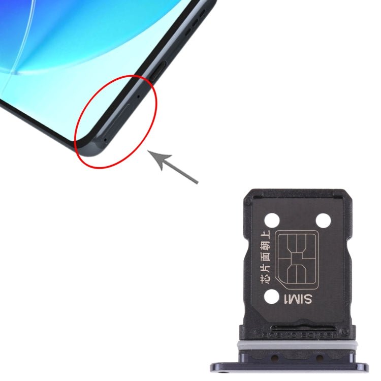 For OPPO Reno6 Pro 5G SIM Card Tray + SIM Card Tray, For OPPO Reno6 Pro 5G - ORIWHIZ