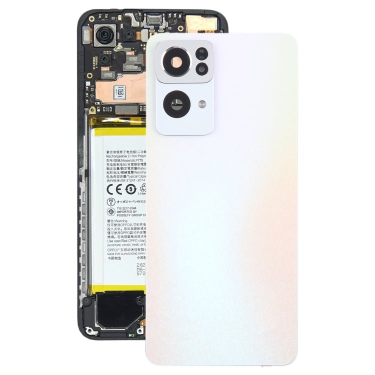 For OPPO Reno7 Pro Original Battery Back Cover with Camera Lens Cover, For OPPO Reno7 Pro - ORIWHIZ
