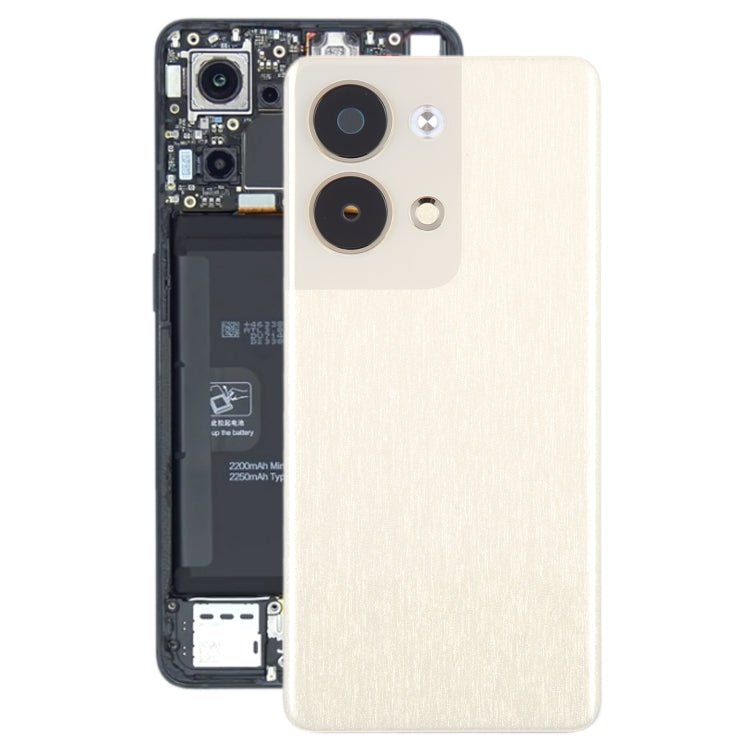 For OPPO Reno9 Original Battery Back Cover with Camera Lens Cover, For OPPO Reno9 - ORIWHIZ