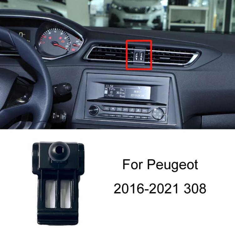 For Peugeot Car - mounted Special Mobile Phone Navigation Bracket Base, 19 - 22 508, 16 - 21 308, 14 - 20 408, 16 - 22 4008/17 - 23 5008, 10 - 13 408, 13 - 19 3008, 16 - 19 308, 23 408X - ORIWHIZ