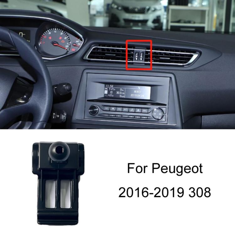For Peugeot Car - mounted Special Mobile Phone Navigation Bracket Base, 19 - 22 508, 16 - 21 308, 14 - 20 408, 16 - 22 4008/17 - 23 5008, 10 - 13 408, 13 - 19 3008, 16 - 19 308, 23 408X - ORIWHIZ