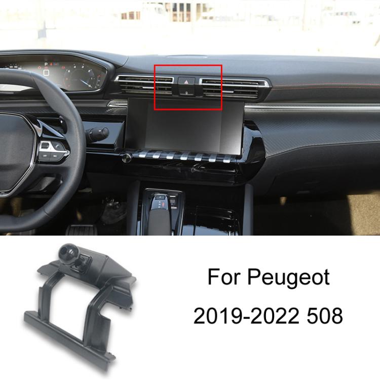 For Peugeot Car - mounted Special Mobile Phone Navigation Bracket Base, 19 - 22 508, 16 - 21 308, 14 - 20 408, 16 - 22 4008/17 - 23 5008, 10 - 13 408, 13 - 19 3008, 16 - 19 308, 23 408X - ORIWHIZ