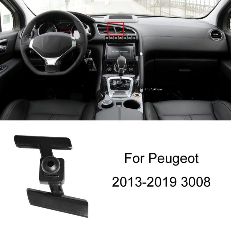 For Peugeot Car - mounted Special Mobile Phone Navigation Bracket Base, 19 - 22 508, 16 - 21 308, 14 - 20 408, 16 - 22 4008/17 - 23 5008, 10 - 13 408, 13 - 19 3008, 16 - 19 308, 23 408X - ORIWHIZ
