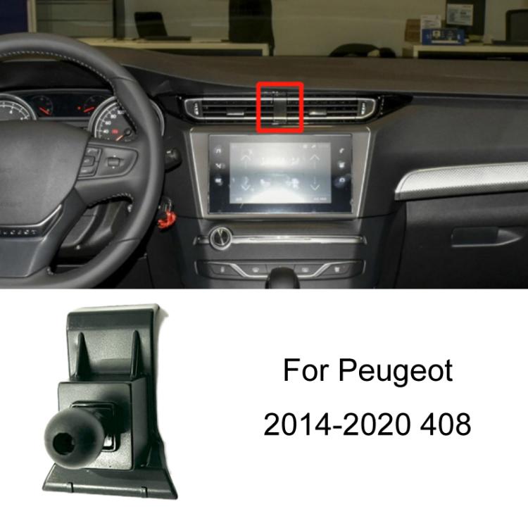For Peugeot Car - mounted Special Mobile Phone Navigation Bracket Base, 19 - 22 508, 16 - 21 308, 14 - 20 408, 16 - 22 4008/17 - 23 5008, 10 - 13 408, 13 - 19 3008, 16 - 19 308, 23 408X - ORIWHIZ