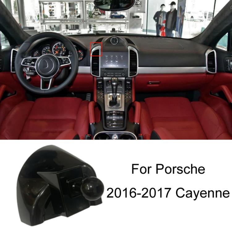 For Porsche Car - Mounted Mobile Phone Navigation Holder Base, 10 - 16 Panamera, 11 - 15 Cayenne, 12 - 18 Porsche 911, 14 - 23 Macan + 18 - 23 Cayenne, 16 - 17 Cayenne, 16 - 23 718, 17 - 23 Panamera Co - pilot, 17 - 23 Panamera Instrument Panel, 19 - 23 Porsche 911 - ORIWHIZ
