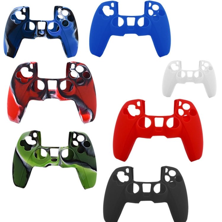 For PS5 Controller Silicone Case Protective Cover, White, Red, Blue, Black, Camouflage Blue, Camouflage Red, Camouflage Green - ORIWHIZSony AccessoriesSony Accessories CasesToys & Hobbies