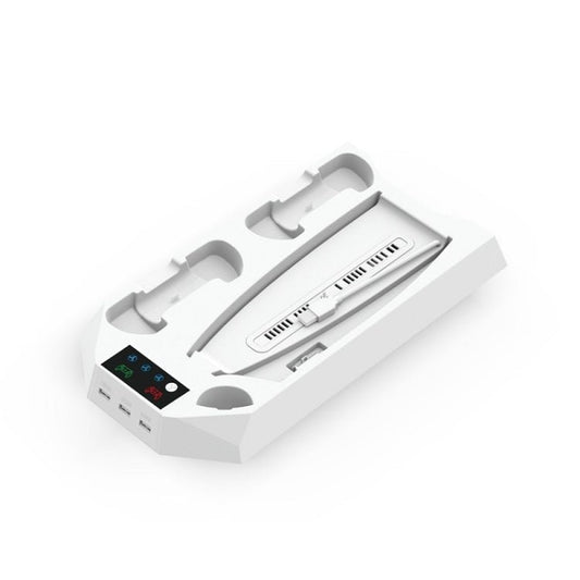 For PS5 DE/UHD 2 In 1 Handheld Console Cooling Stand Fan Base, White, Black - ORIWHIZSony AccessoriesSony Accessories Charger & PowerToys & Hobbies