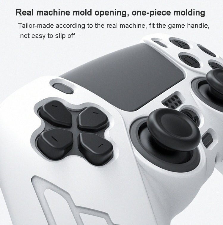 For PS5 Gamepad Silicone Case Non - slip Texture Thickened Protective Cover, White, Red, Blue, Black - ORIWHIZSony AccessoriesSony Accessories CasesToys & Hobbies