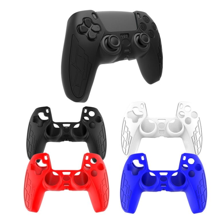 For PS5 Gamepad Silicone Case Non - slip Texture Thickened Protective Cover, White, Red, Blue, Black - ORIWHIZSony AccessoriesSony Accessories CasesToys & Hobbies
