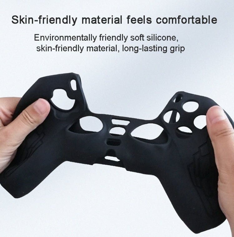For PS5 Gamepad Silicone Case Non - slip Texture Thickened Protective Cover, White, Red, Blue, Black - ORIWHIZSony AccessoriesSony Accessories CasesToys & Hobbies