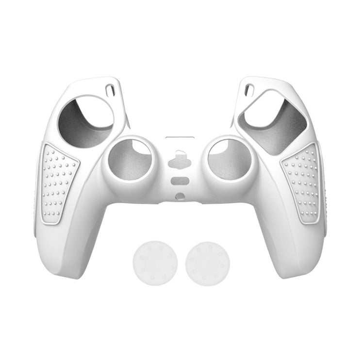 For PS5 Gamepad Silicone Protective Case Anti - Skid Soft Silicone Cover, White, Blue, Black, White+2 Hats, Blue+2 Hats, Black+2 Hats, White+8 Hats, Blue+8 Hats, Black+8 Hats - ORIWHIZSony AccessoriesSony Accessories CasesToys & Hobbies