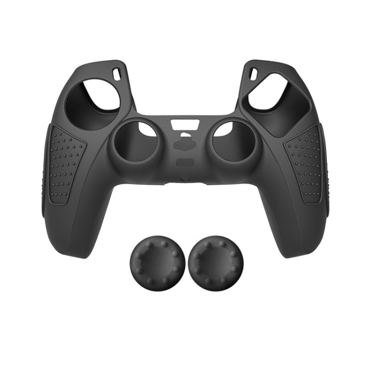 For PS5 Gamepad Silicone Protective Case Anti - Skid Soft Silicone Cover, White, Blue, Black, White+2 Hats, Blue+2 Hats, Black+2 Hats, White+8 Hats, Blue+8 Hats, Black+8 Hats - ORIWHIZSony AccessoriesSony Accessories CasesToys & Hobbies