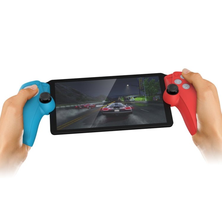 For PS5 PlayStation Portal Game Console DOBE Split Silicone Protective Case, White, Red and Blue - ORIWHIZDOBESony AccessoriesSony Accessories Cases