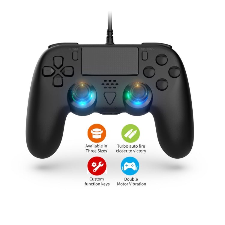 For PS5 / PS5 Slim / PC Wired Controller with Macro Programming Six - axis Gyro, Wired - ORIWHIZSony AccessoriesSony Accessories GamepadsToys & Hobbies