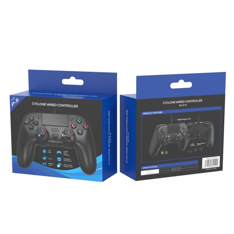 For PS5 / PS5 Slim / PC Wired Controller with Macro Programming Six - axis Gyro, Wired - ORIWHIZSony AccessoriesSony Accessories GamepadsToys & Hobbies