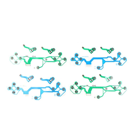 For PS5 V1 Controller 2sets Button Ribbon Circuit Board Conductive Film, Conductive Film(Green), Conductive Film(Blue), Conductive Film(Blue+Green) - ORIWHIZ