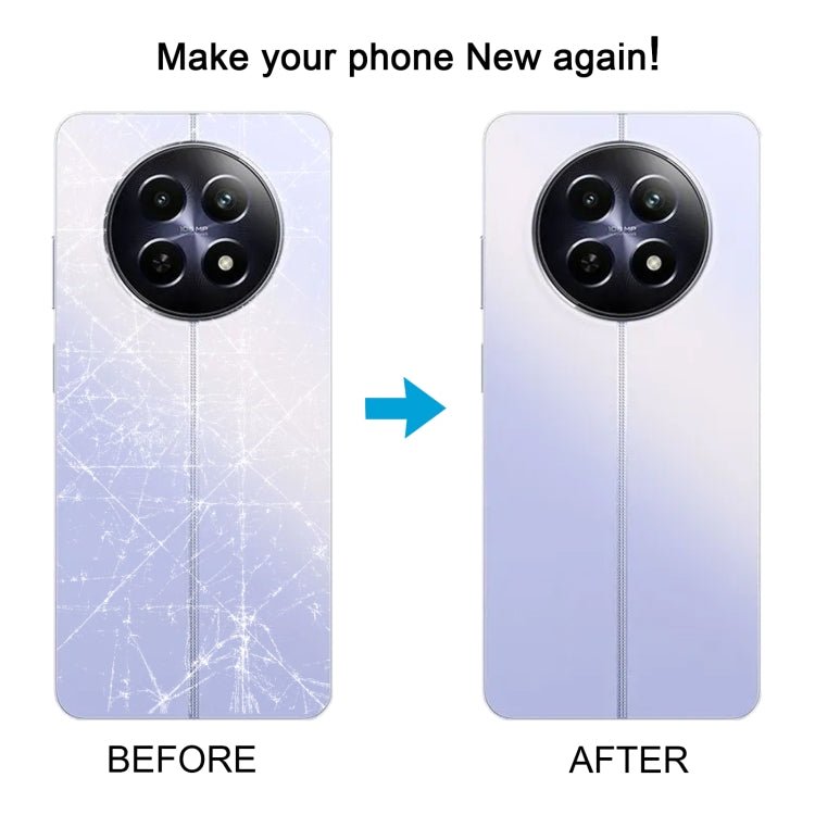 For Realme 12 Original Battery Back Cover with Middle Frame, For Realme 12 5G - ORIWHIZ