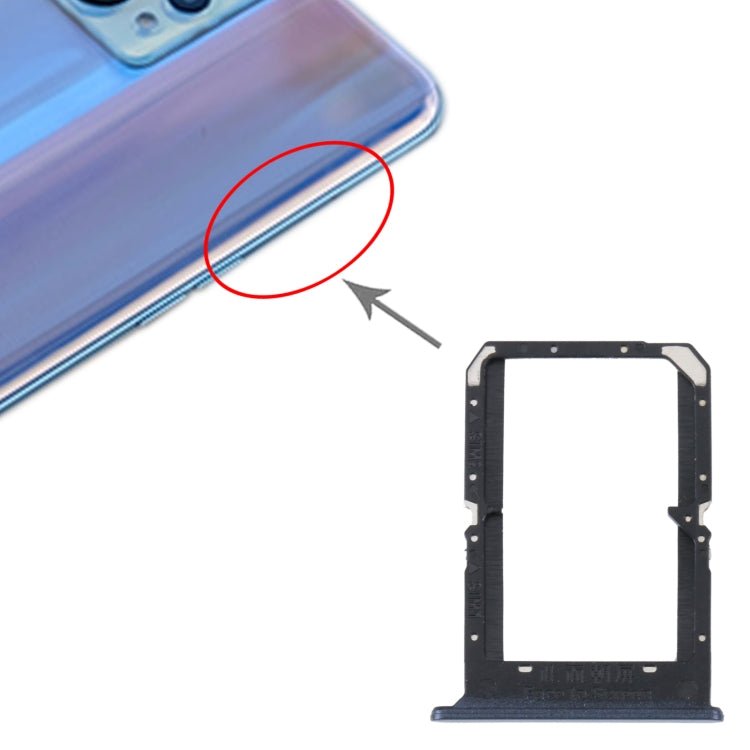 For Realme 9 Pro+ SIM Card Tray + SIM Card Tray, For Realme 9 Pro+ - ORIWHIZ