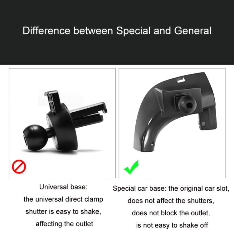 For Renault Car - Mounted Special Mobile Phone Navigation Bracket Base, 9 - 16 Koleos, 15 - 19 Koleos, 16 - 19 Koleos - ORIWHIZ