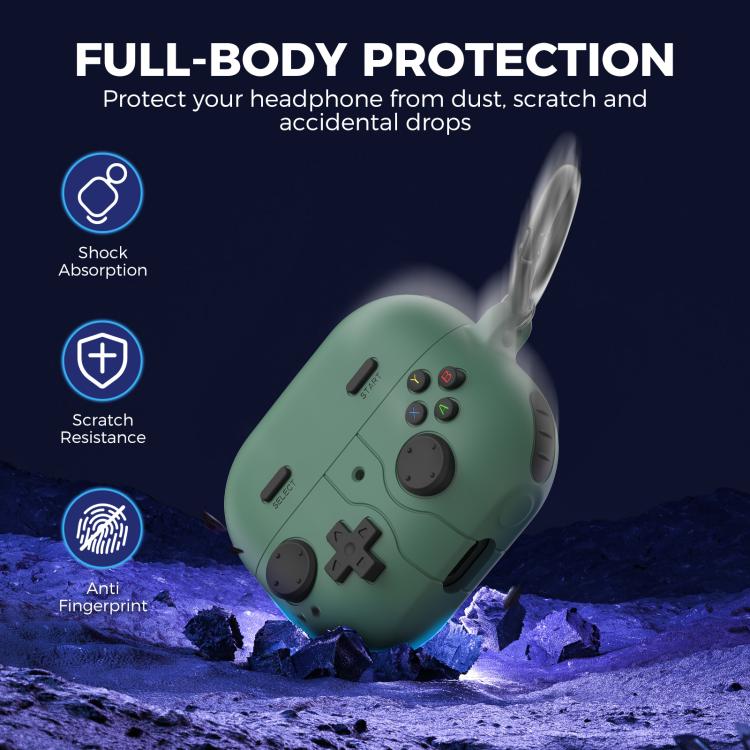 For Samsung Galaxy Buds3 / 3 Pro AhaStyle WG170 Bluetooth Earphone Silicone Protective Case - ORIWHIZ