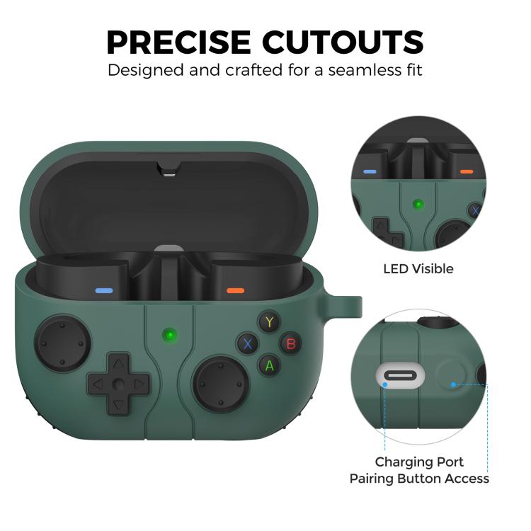 For Samsung Galaxy Buds3 / 3 Pro AhaStyle WG170 Bluetooth Earphone Silicone Protective Case - ORIWHIZ