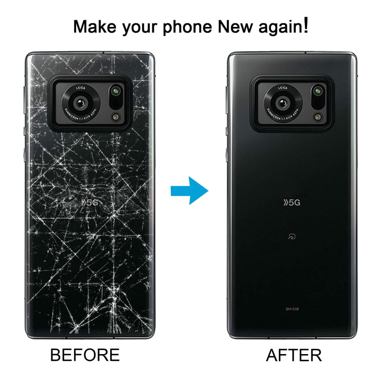 For Sharp Aquos R3 Original Battery Back Cover, For Sharp Aquos R6(Original), For Sharp Aquos R6 (Original) - ORIWHIZ