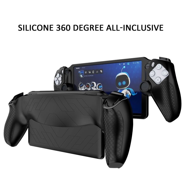 For Sony PS Portal Game Console Silicone Protective Cover Oil Spray All - Inclusive Protective Case, Silicone - ORIWHIZSony AccessoriesSony Accessories CasesToys & Hobbies