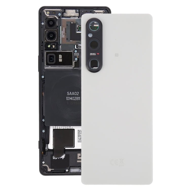 For Sony Xperia 1 V Original Battery Back Cover with Camera Lens Cover, For Sony Xperia 1 V(with Camera Lens) - ORIWHIZ