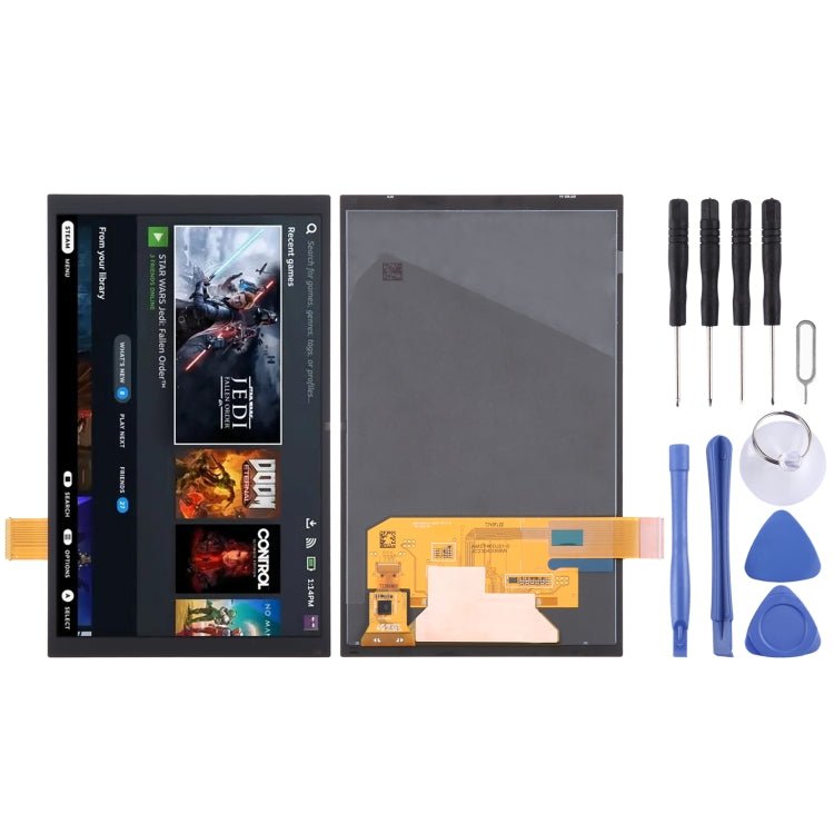 For Steam Deck 2 Original Matte Version LCD Screen with Digitizer Full Assembly, For Steam Deck OLED (Matte Version) - ORIWHIZ