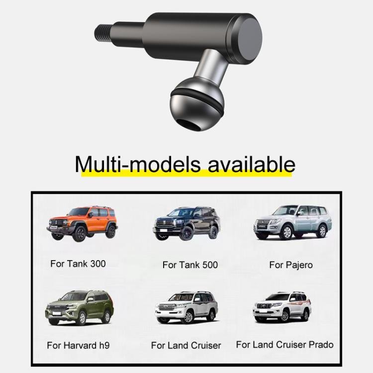 For Tank 300 / Tank 500 / Pajero / Land Cruiser / Land Cruiser Prado A - Pillar Handle Fixed Cell Phone Holder - ORIWHIZ