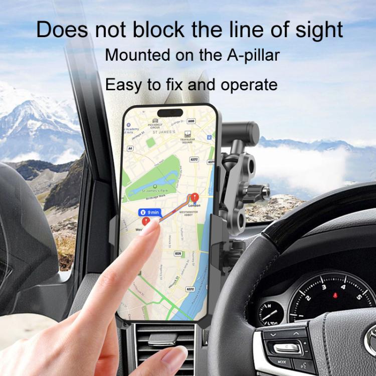For Tank 300 / Tank 500 / Pajero / Land Cruiser / Land Cruiser Prado A - Pillar Handle Fixed Cell Phone Holder - ORIWHIZ